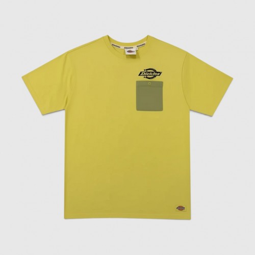 Dickies Κίτρινο T-Shirt με Τσέπη / Pre-Owned
